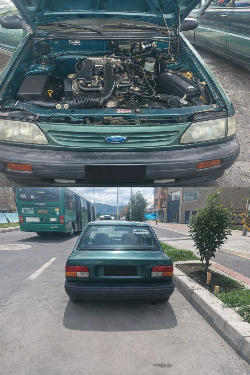 Sedán Ford Festiva 1998 en Bogotá — foto 4