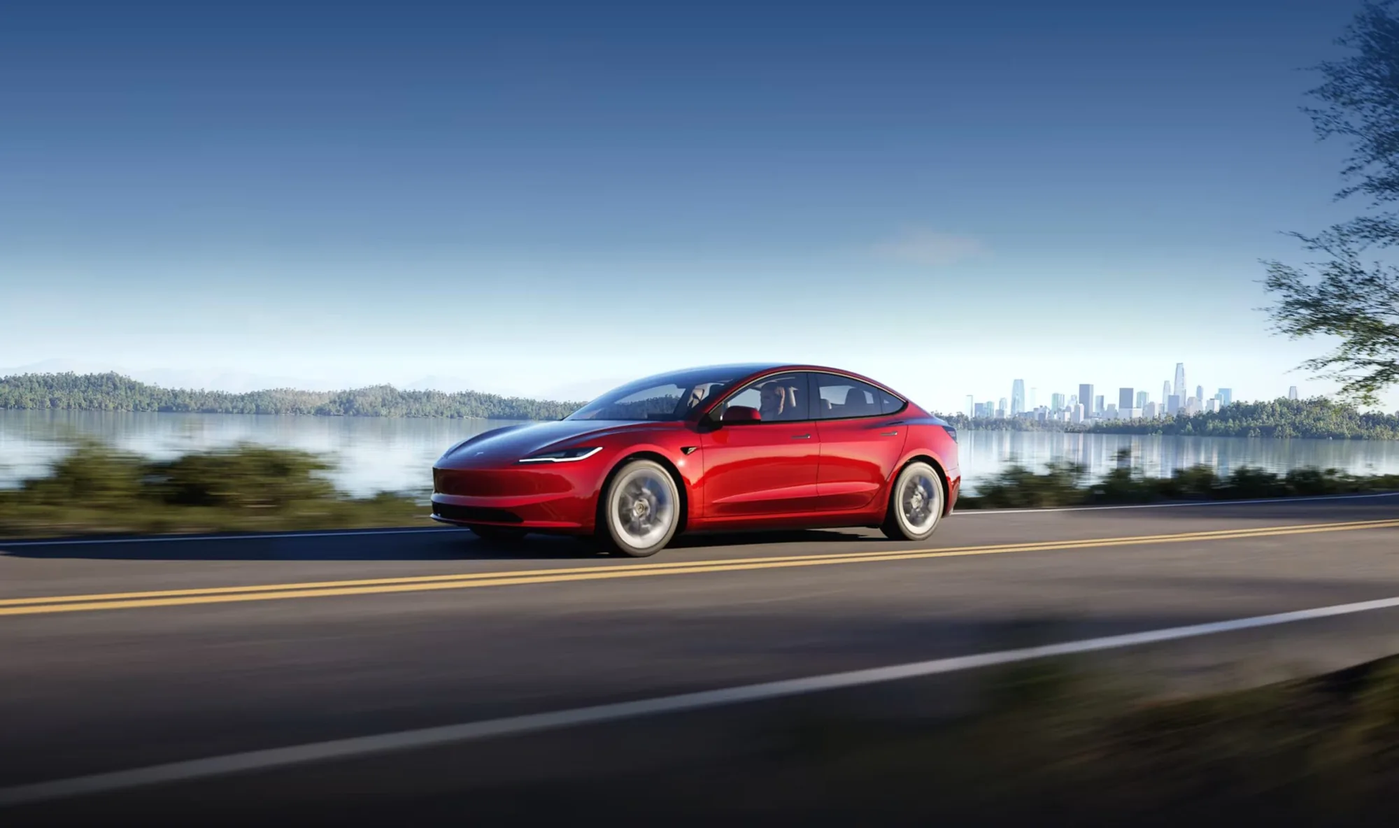 Sedã Tesla Model 3 2026 en Bogotá