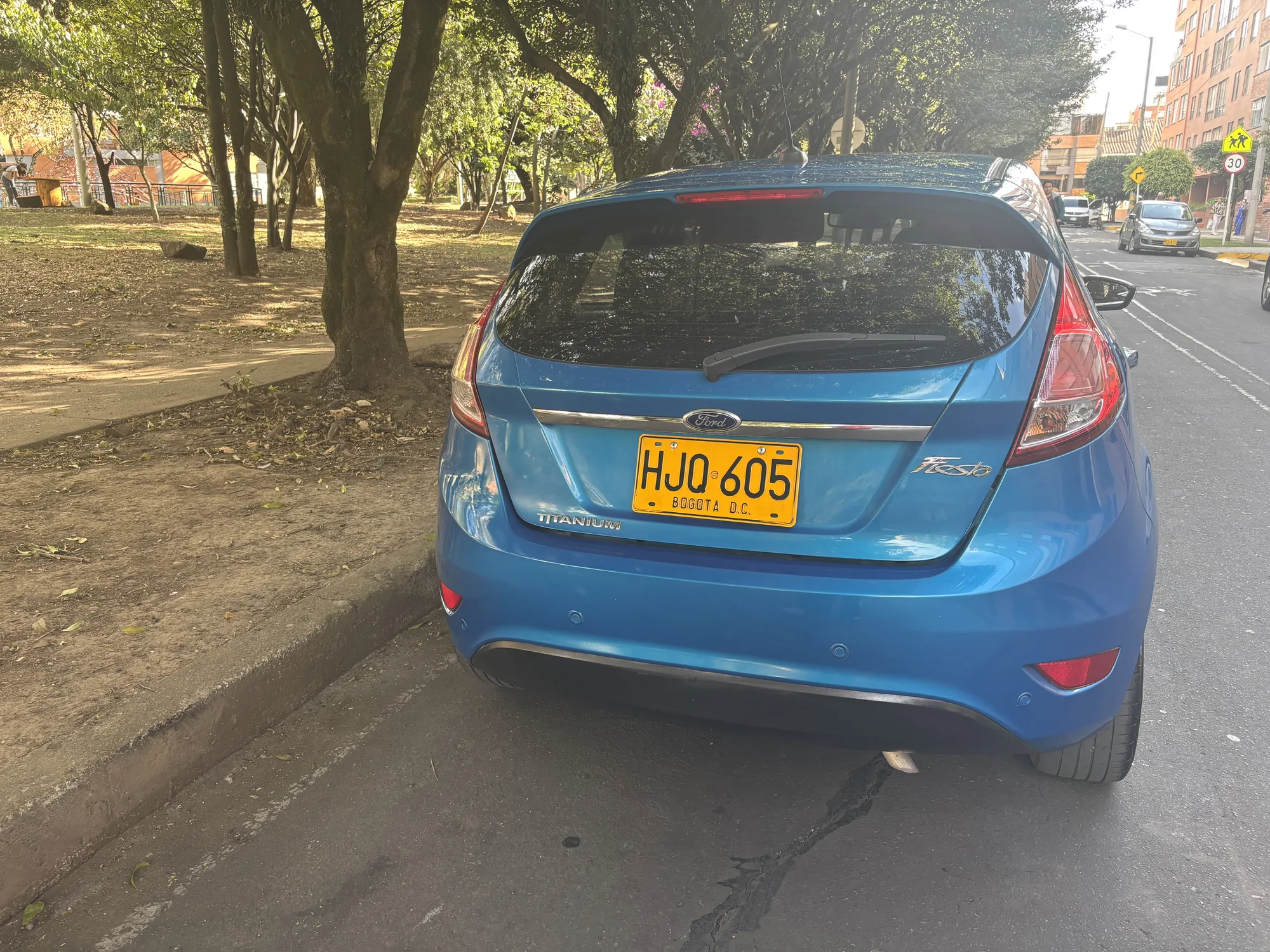 Hatchback Ford Fiesta Titanium 2014 Titanium en Bogotá — foto 5
