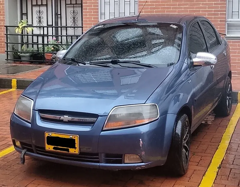 Chevrolet Aveo 2009 LS a gasolina en Soacha — foto 4 de 4