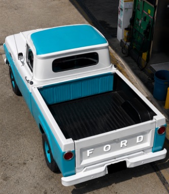 Ford Ranger F-100 1959 Azul Suba