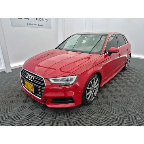 Audi A3 2018 Rojo Bogotá