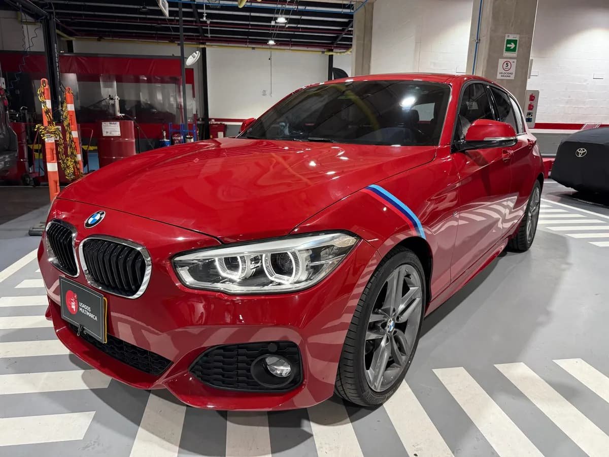BMW Serie 1 2.0 120i F20 Lci M Edition 2019 Rojo