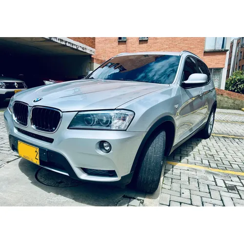 BMW X3 2013 Plateado Bogotá