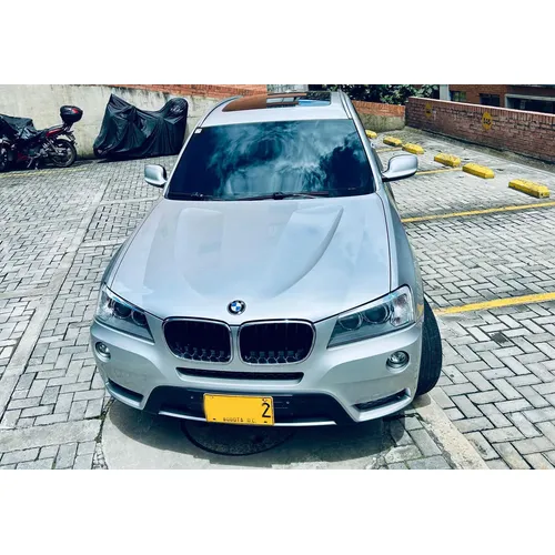 BMW X3 2013 Plateado Bogotá
