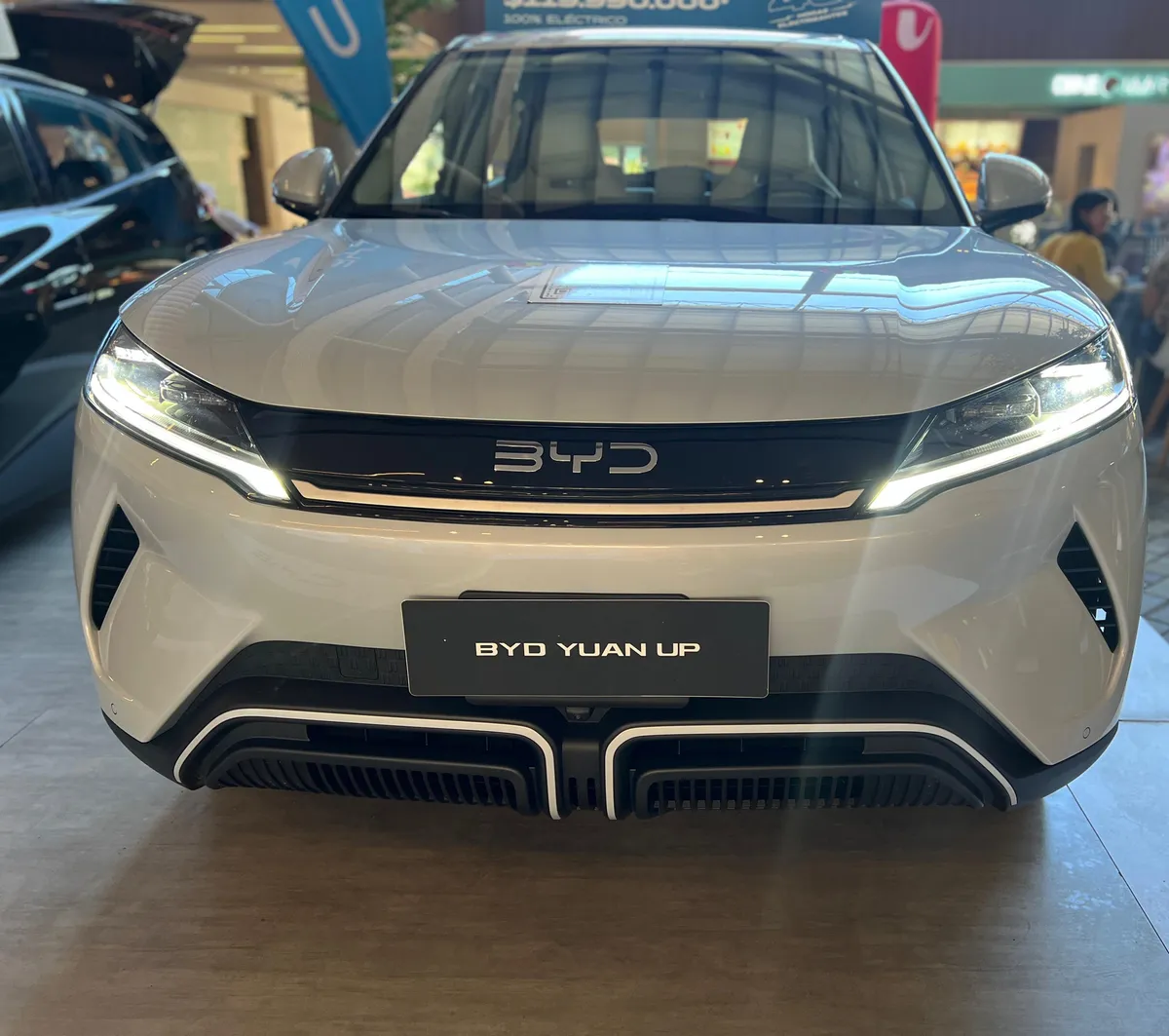 BYD Yuan Up 2026 Blanco Barranquilla