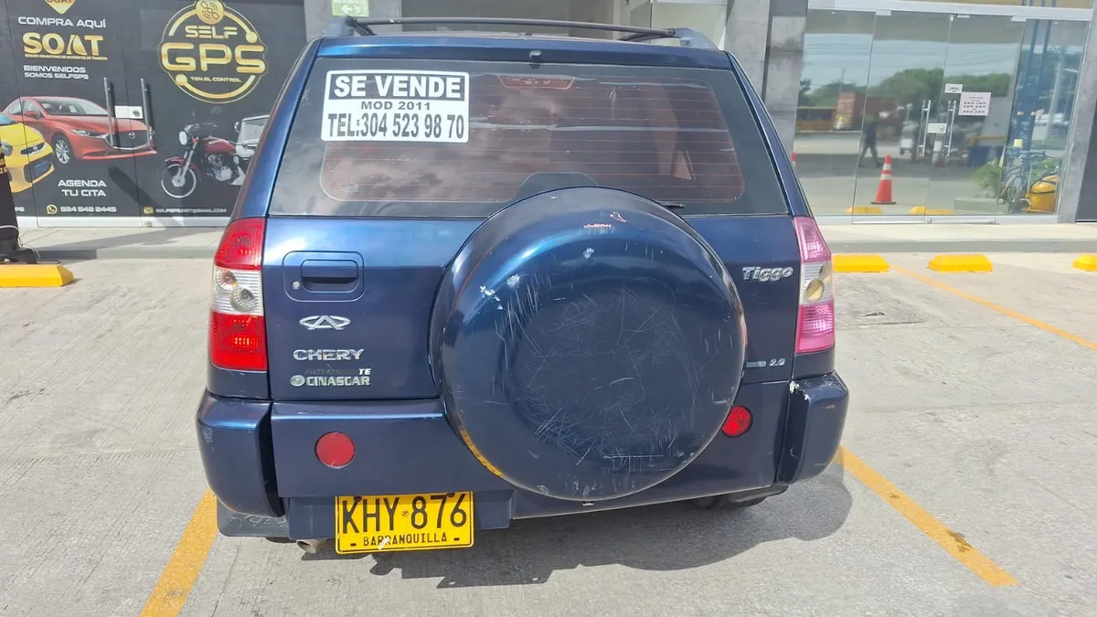 Chery Tiggo 2011 Azul Soledad