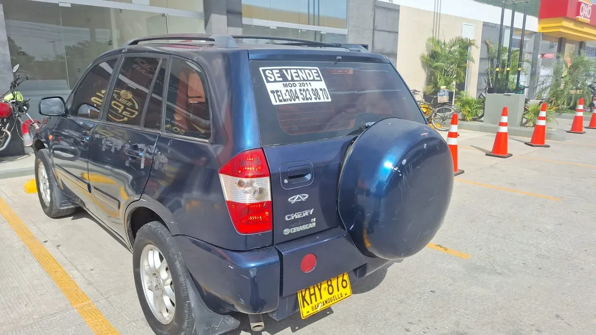 Chery Tiggo 2011 Azul Soledad