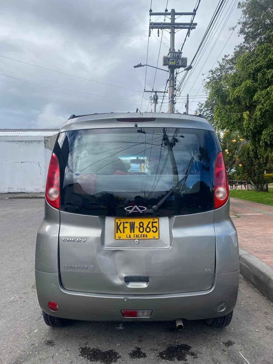 Chery Yoya 1.3 Van Pass 2012 Gris