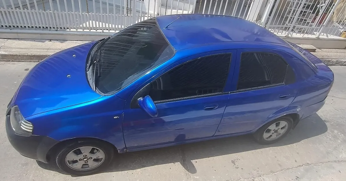 Chevrolet Aveo 2006 Azul Cartagena