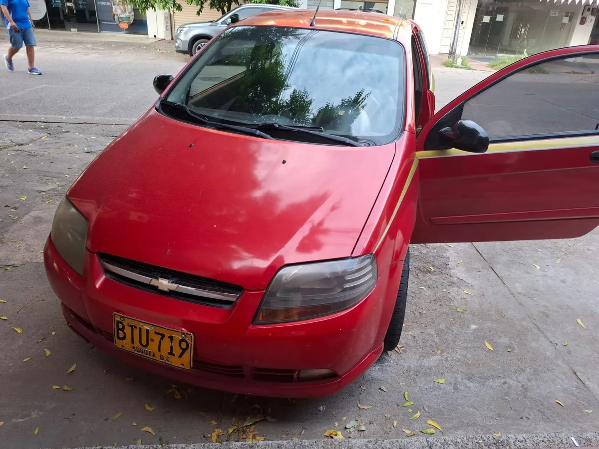 Chevrolet Aveo 2006 Rojo Honda