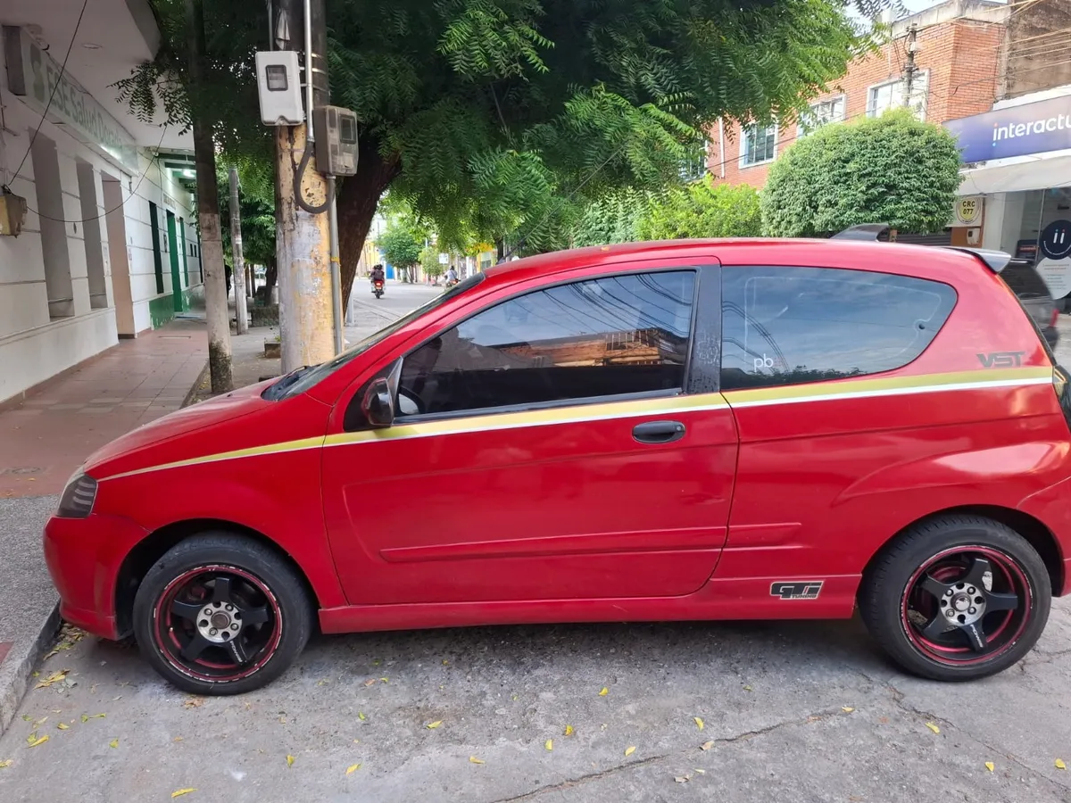 Chevrolet Aveo 2006 Rojo Honda