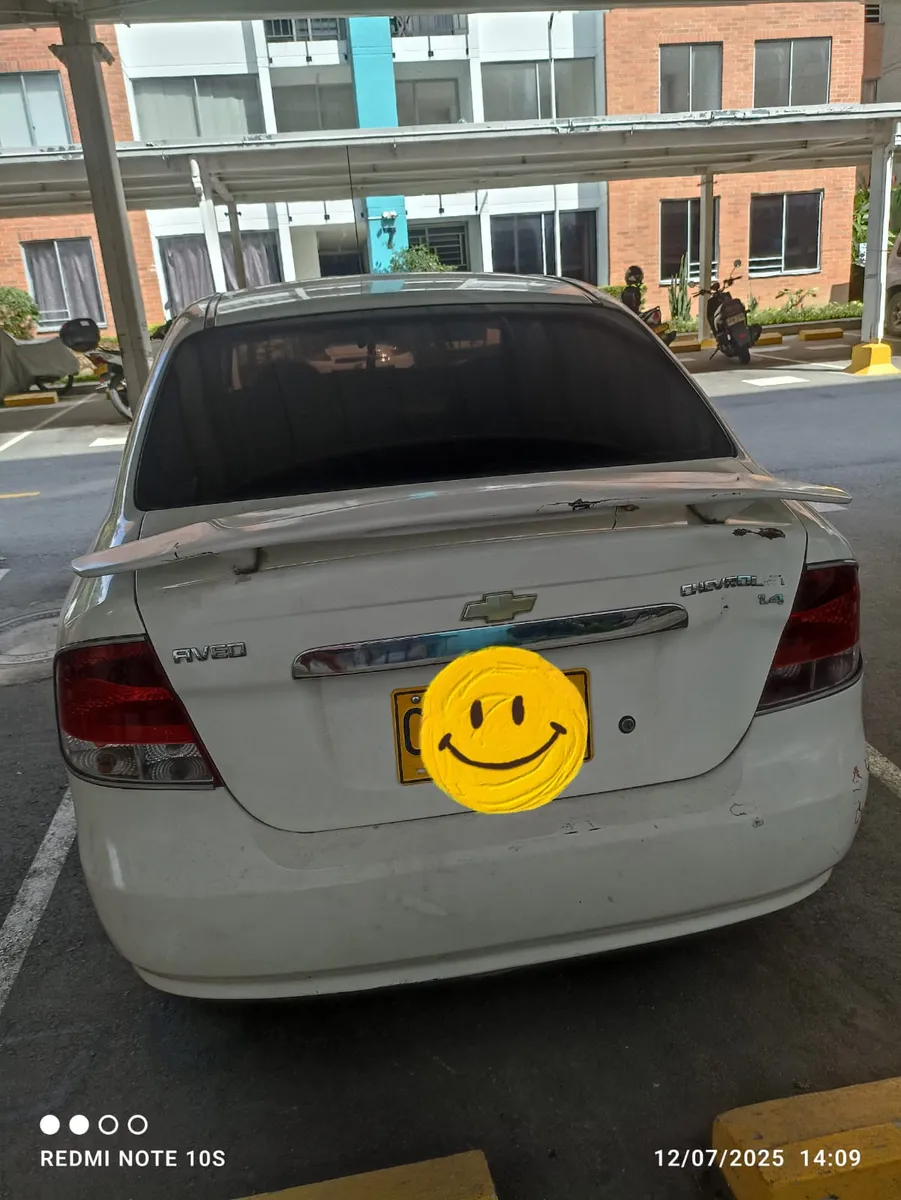 Chevrolet Aveo 2007 Blanco Piedecuesta
