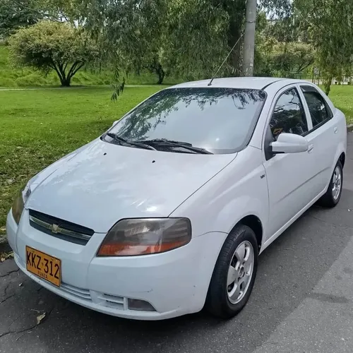 Chevrolet Aveo 2012 Blanco Bogotá