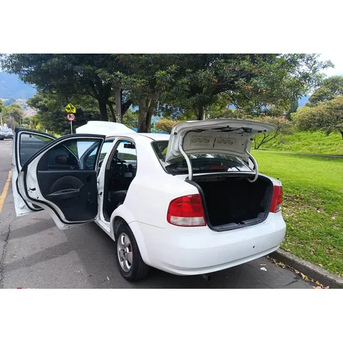 Chevrolet Aveo 2012 Blanco Bogotá