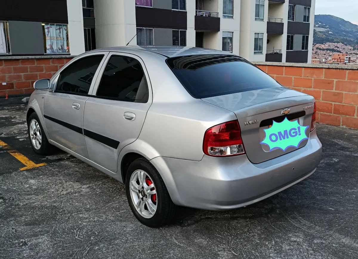 Chevrolet Aveo 2009 Gris Bello