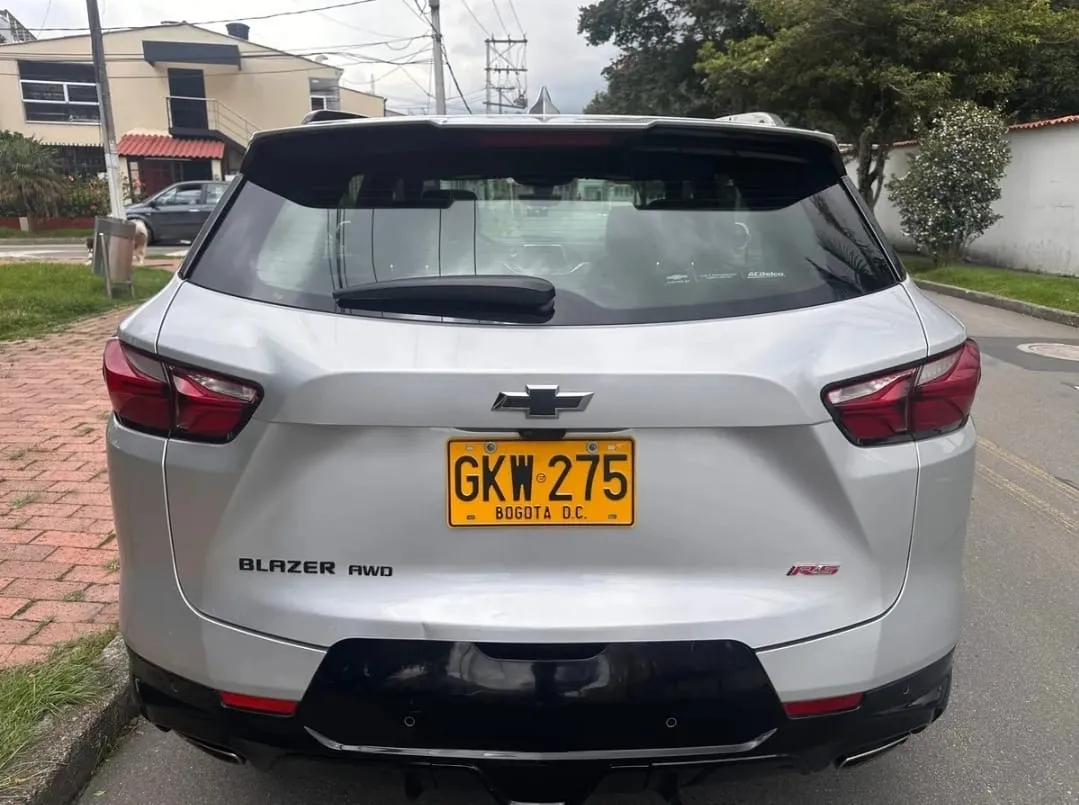Chevrolet Blazer RS 2019 Plateado Melgar