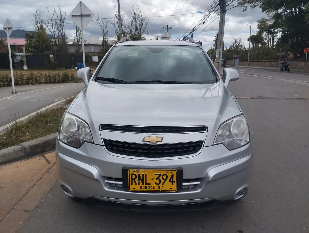 Chevrolet Captiva 2011 Plateado Cajicá