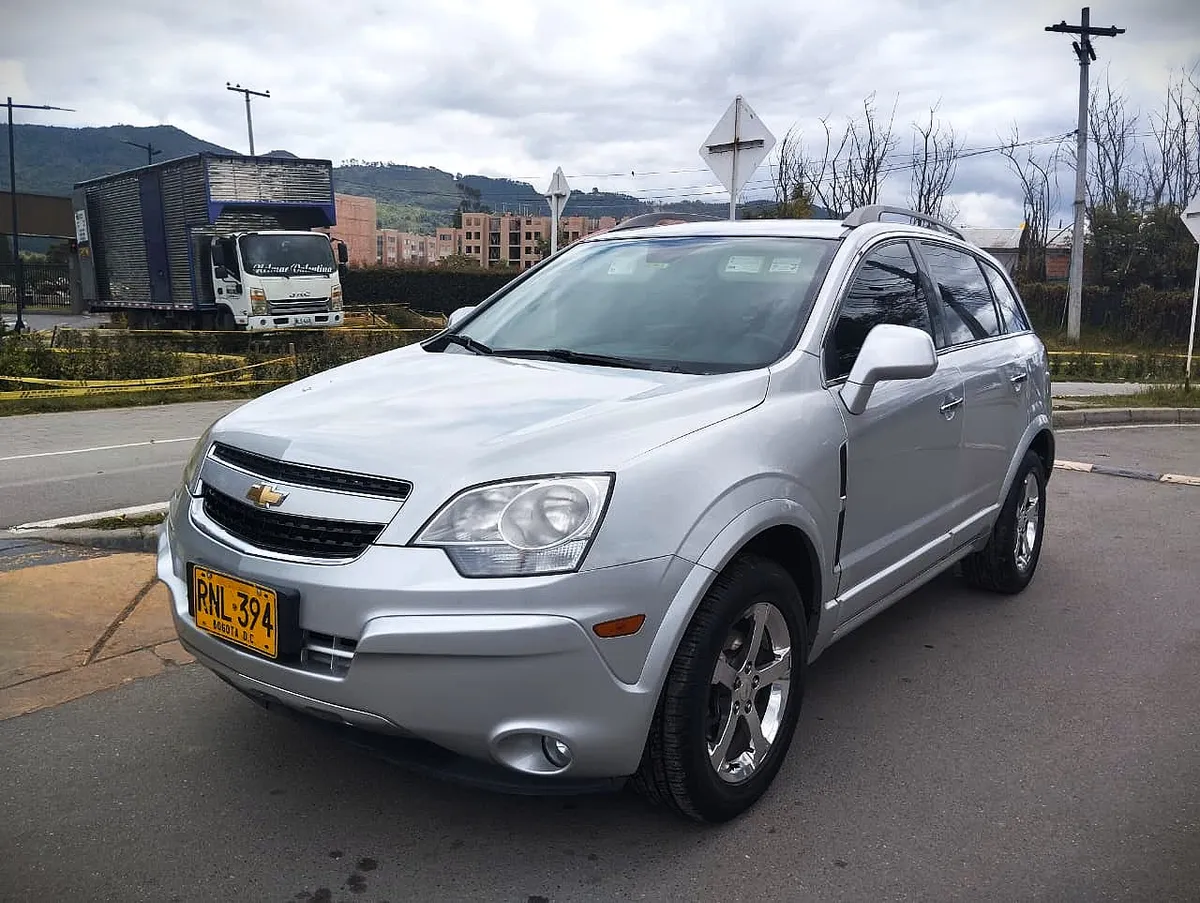 Chevrolet Captiva 2011 Plateado Cajicá