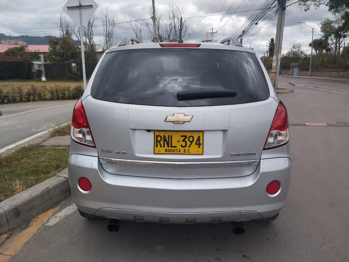 Chevrolet Captiva 2011 Plateado Cajicá