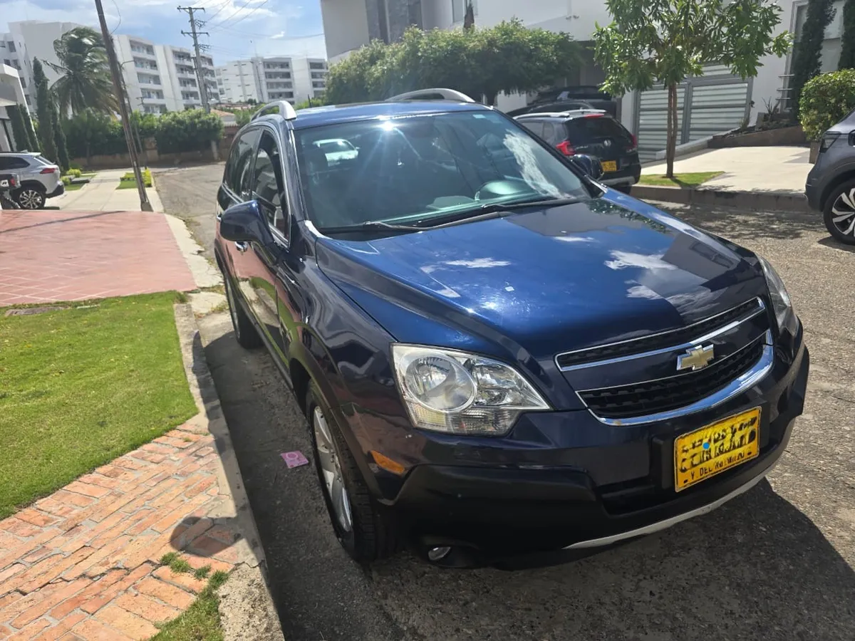 Chevrolet Captiva 2011 Azul Los Patios
