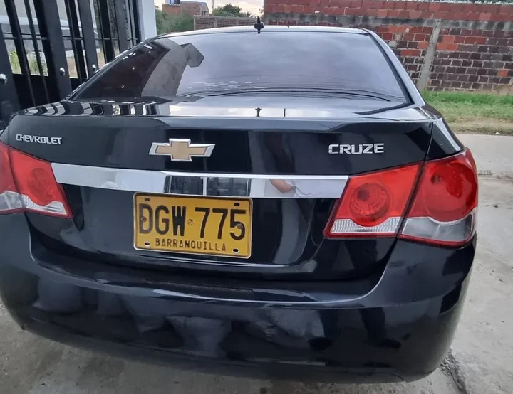 Chevrolet Cruze 1.8 Lt 2012 negro1