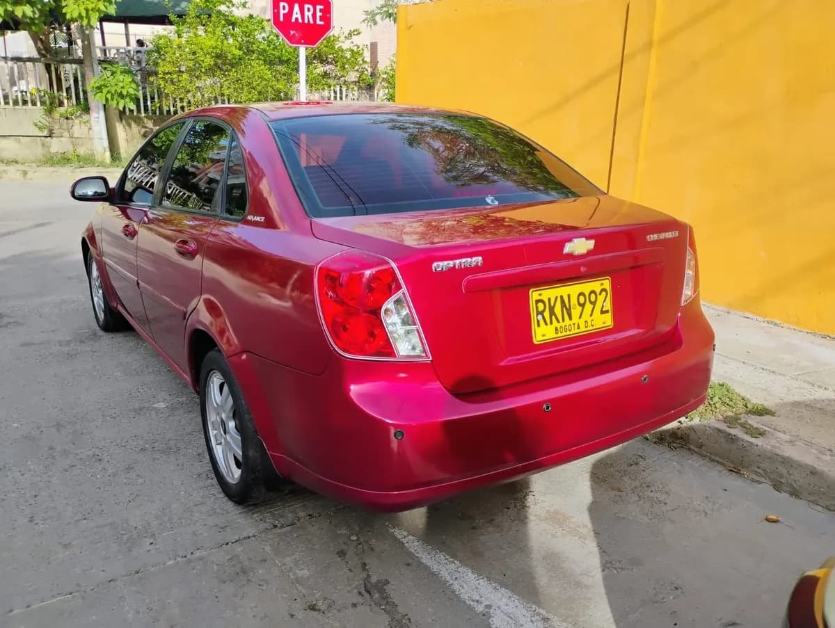 Chevrolet Optra 1.6 Advance 2012 Rojo