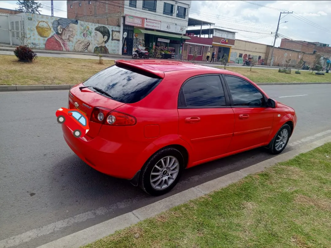 Chevrolet Optra LT 2007 Rojo Madrid