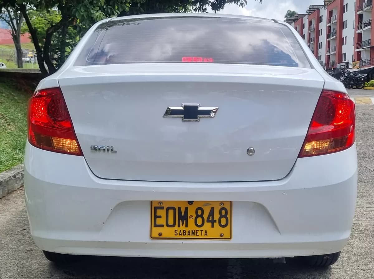 Chevrolet Sail 1.4 Ls Blanco Modelo 2019