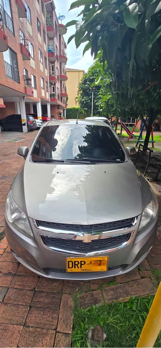Chevrolet Sail 1.4 Ltz Plateado Año 2018