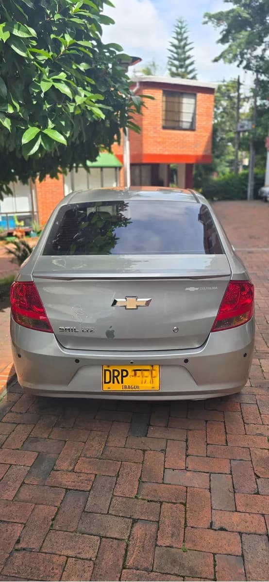 Chevrolet Sail 1.4 Ltz Plateado Año 2018