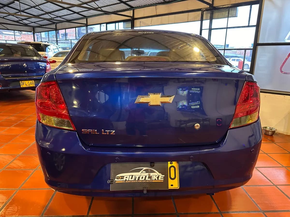 Chevrolet Sail LTZ 1.4 2014 Azul
