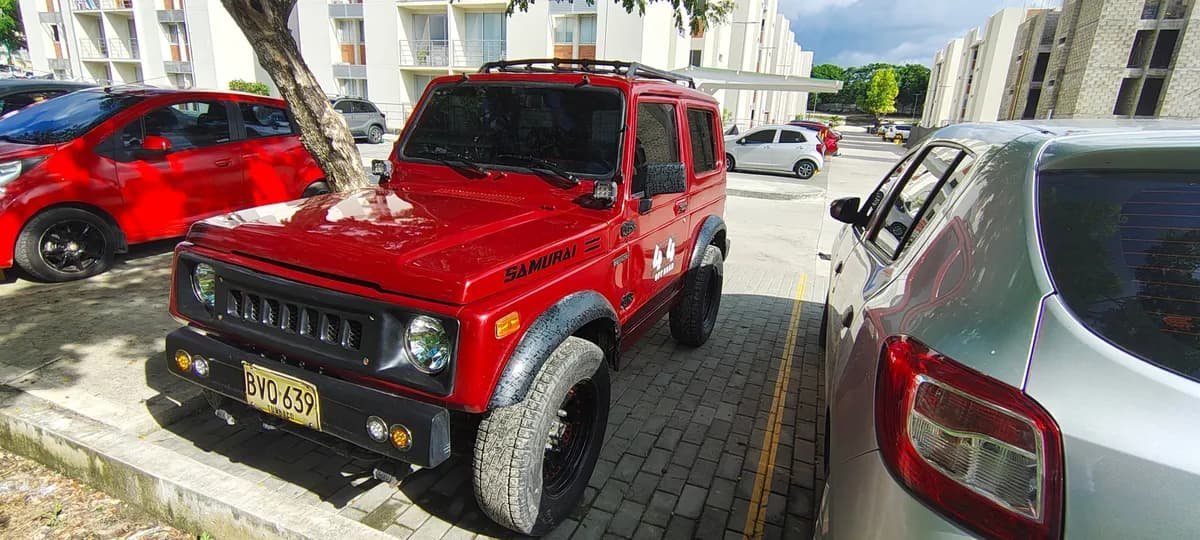 Chevrolet Samurai 1997 Rojo