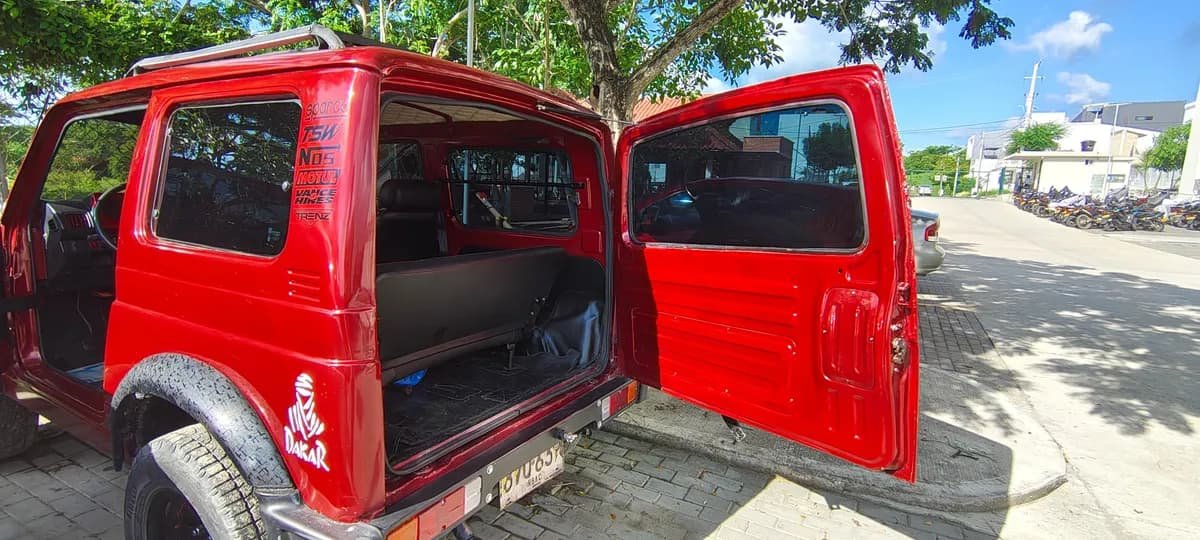 Chevrolet Samurai 1997 Rojo