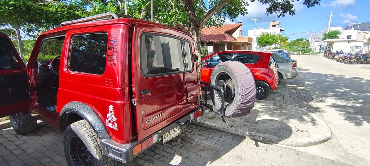 Chevrolet Samurai 1997 Rojo