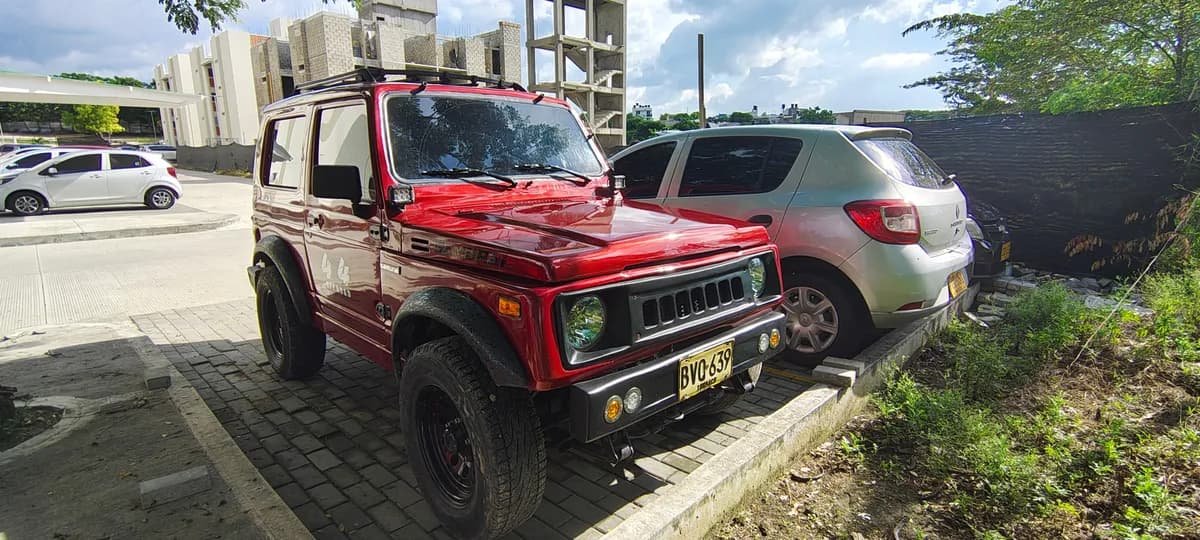 Chevrolet Samurai 1997 Rojo