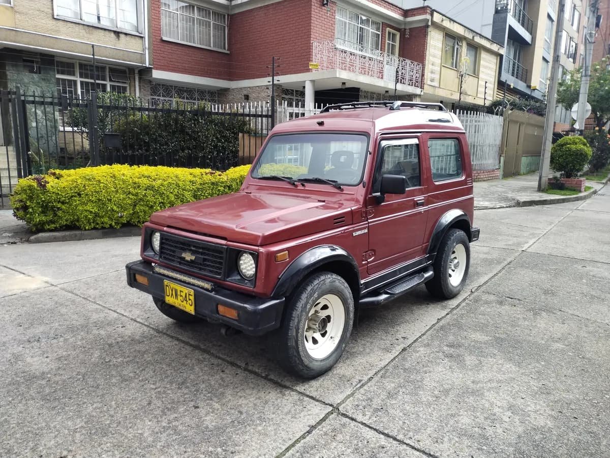Chevrolet Samurai Techo Alto 1999 Rojo