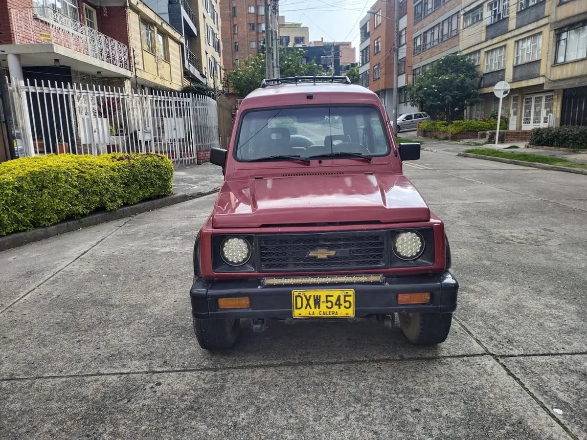 Chevrolet Samurai Techo Alto 1999 Rojo