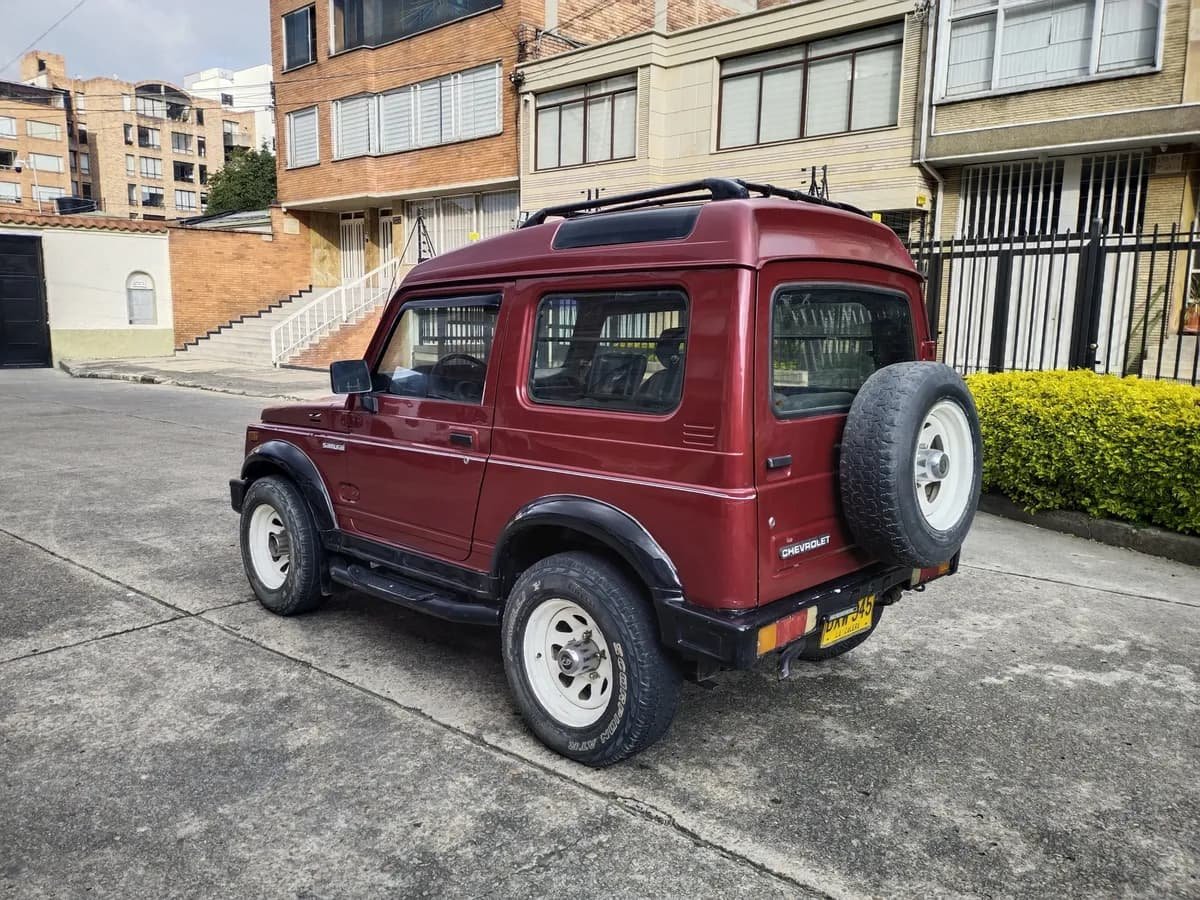 Chevrolet Samurai Techo Alto 1999 Rojo
