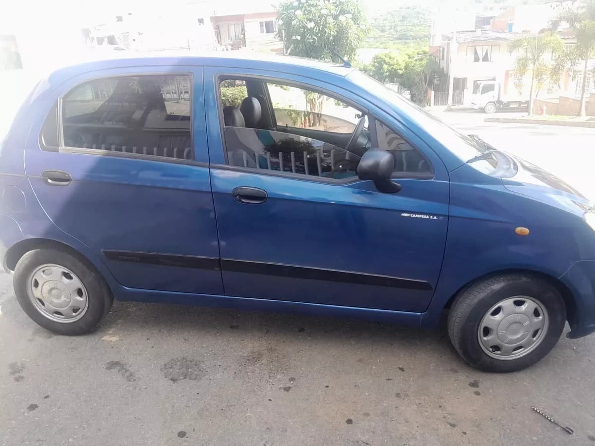 Chevrolet Spark 1.0 7:24 Cronos Azul Año 2012