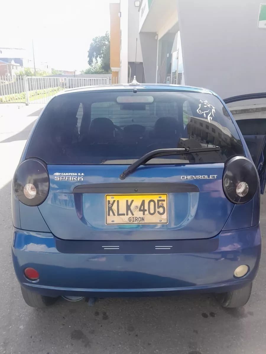 Chevrolet Spark 1.0 7:24 Cronos Azul Año 2012