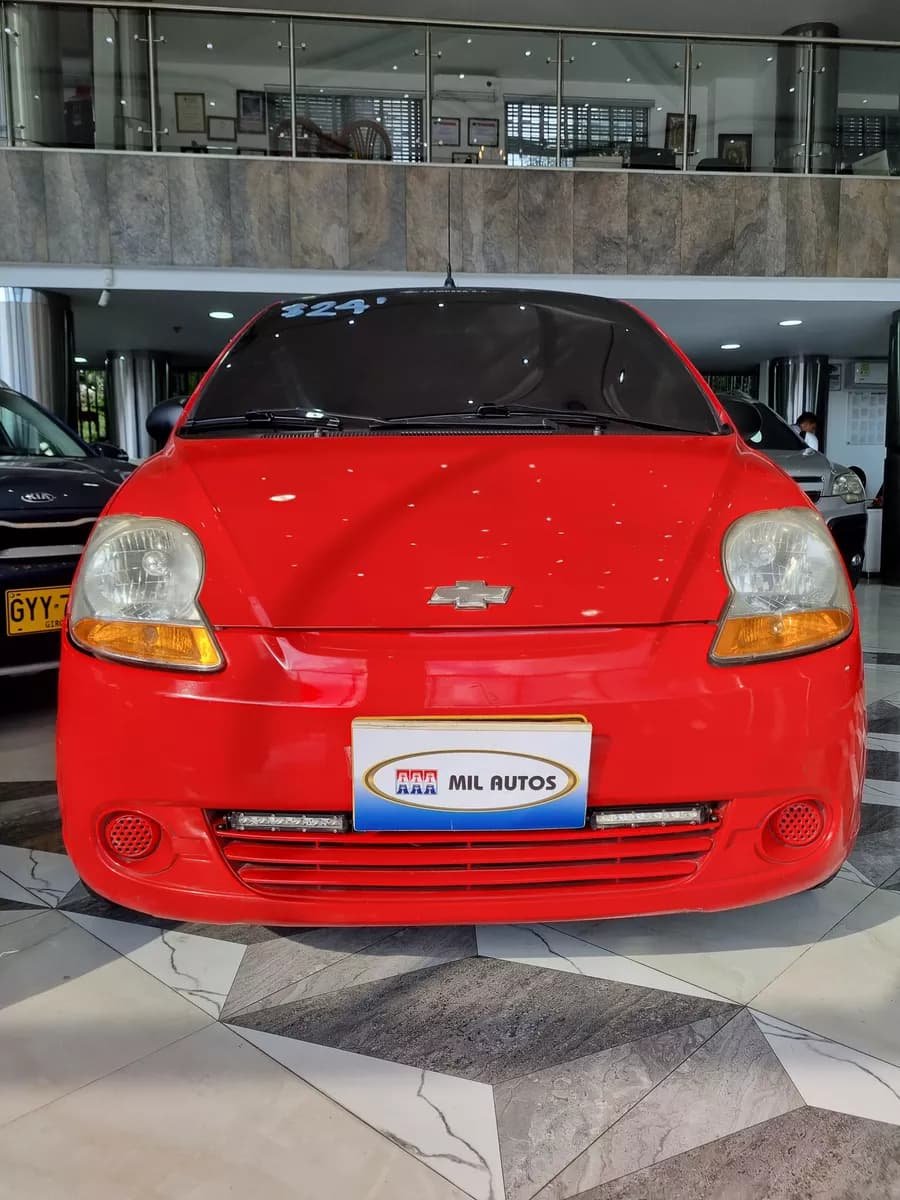 Chevrolet Spark 1.0 Lt M200 Rojo Año 2012