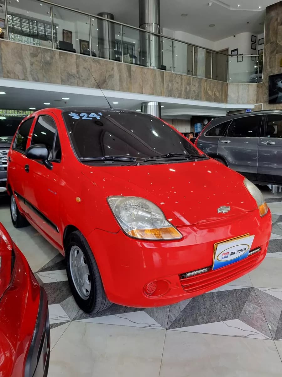 Chevrolet Spark 1.0 Lt M200 Rojo Año 2012