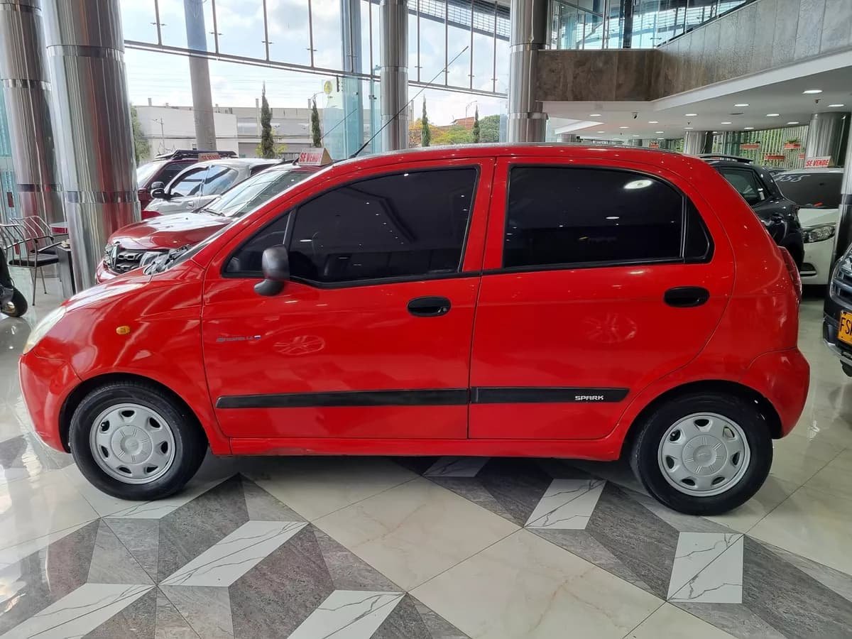 Chevrolet Spark 1.0 Lt M200 Rojo Año 2012