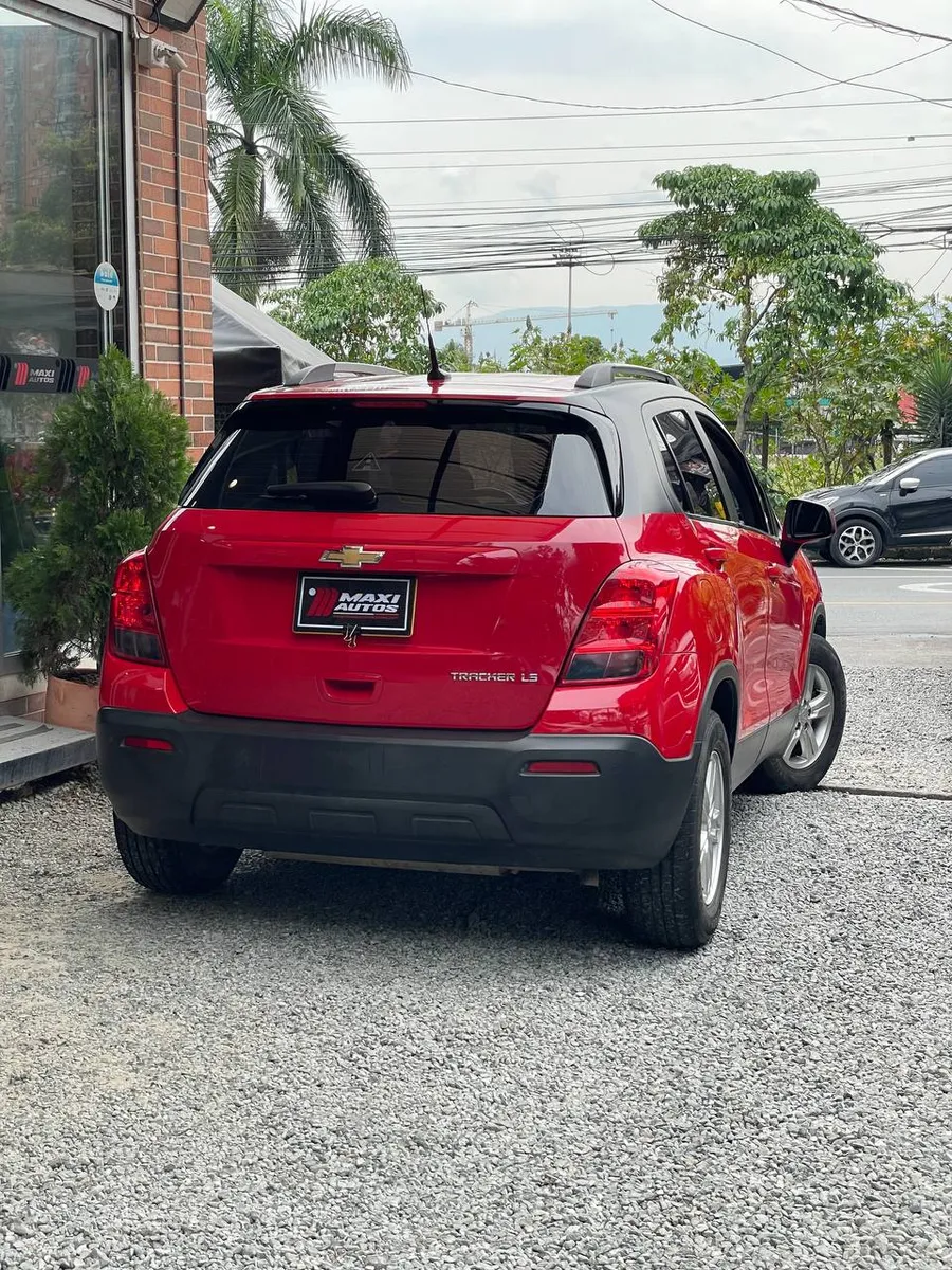 Chevrolet Tracker 2016 Rojo Sabaneta