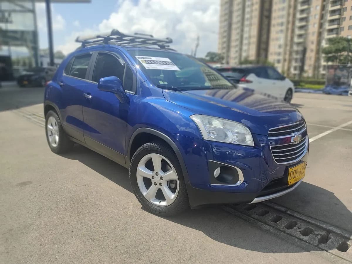 Chevrolet Tracker 1.8 Ltz Awd At 2017 Azul