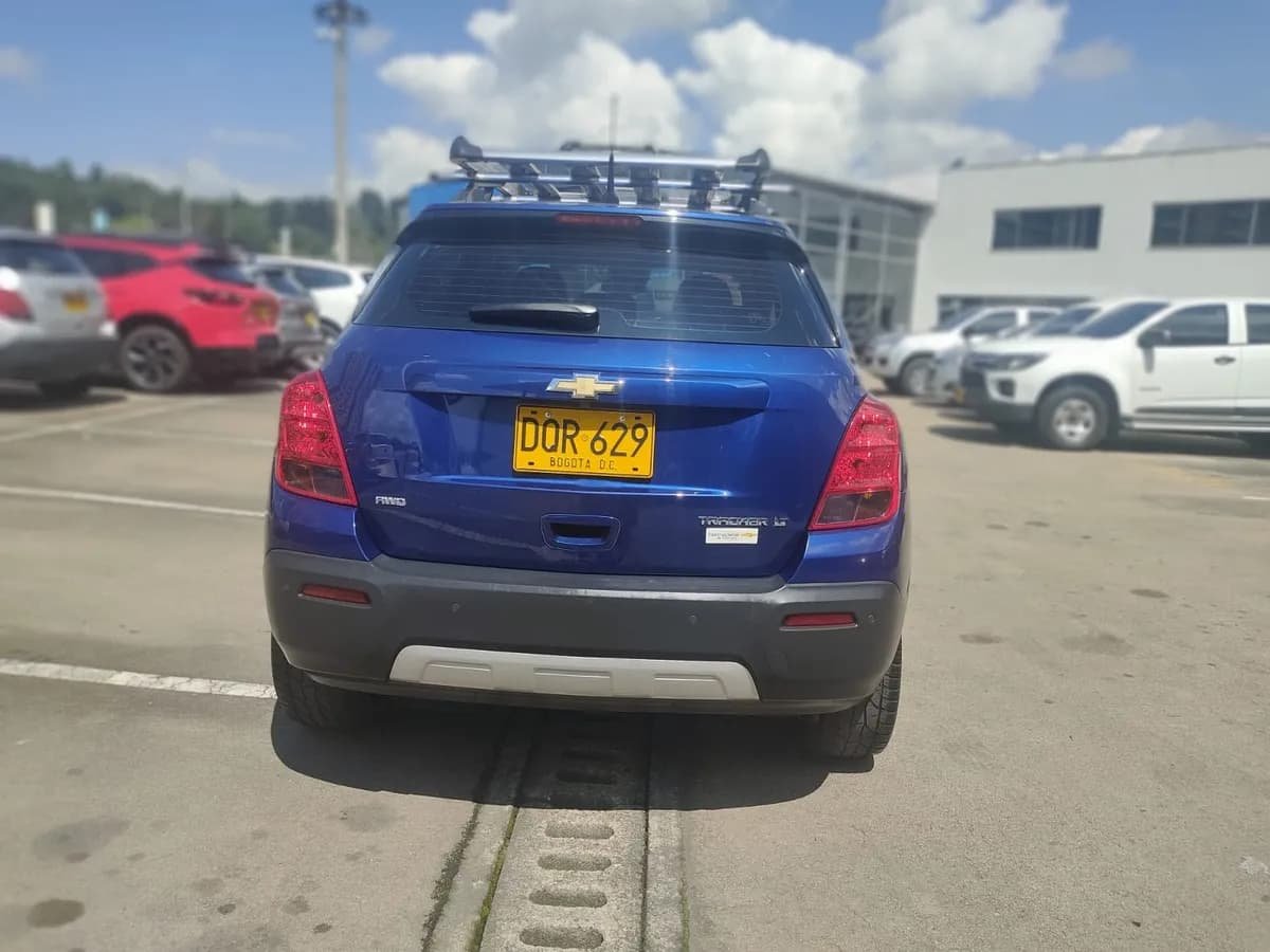 Chevrolet Tracker 1.8 Ltz Awd At 2017 Azul
