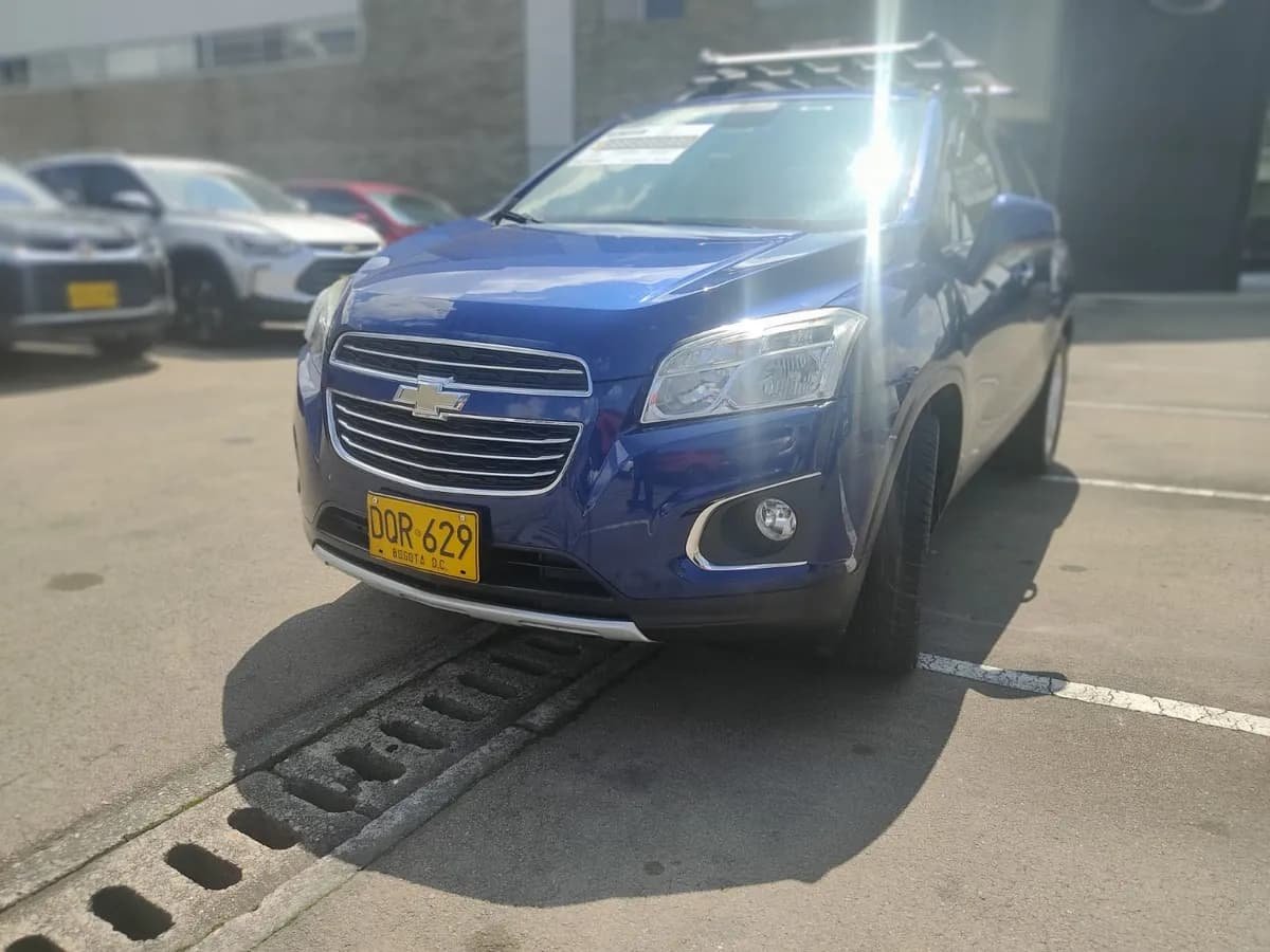 Chevrolet Tracker 1.8 Ltz Awd At 2017 Azul