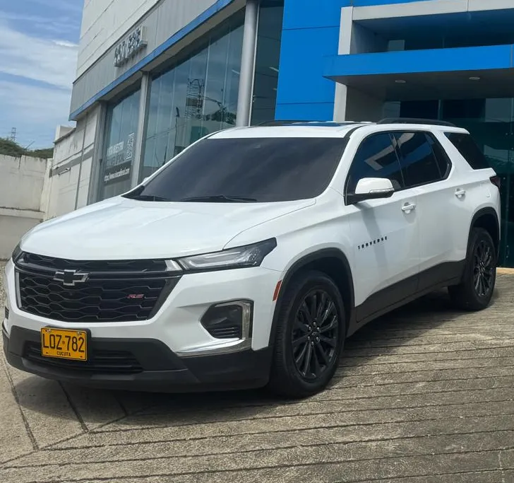 Chevrolet Traverse 2023 Blanco Girón