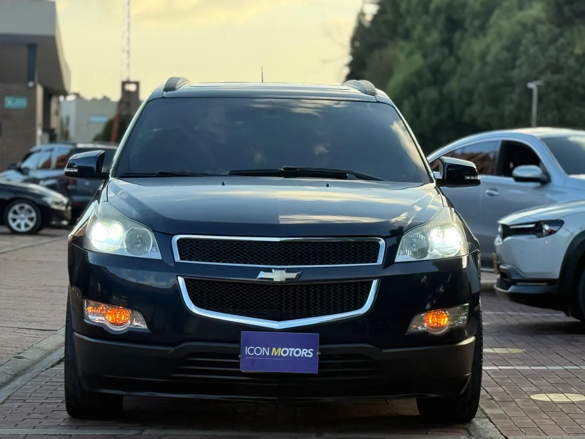 Chevrolet Traverse 2012 Negro Cota